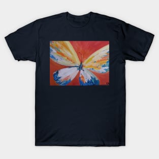 Butter Yellow Butterfly T-Shirt